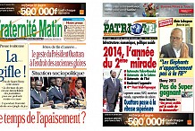 La soirée Ebony 2013 en vedette à la Une de la presse ivoirienne 